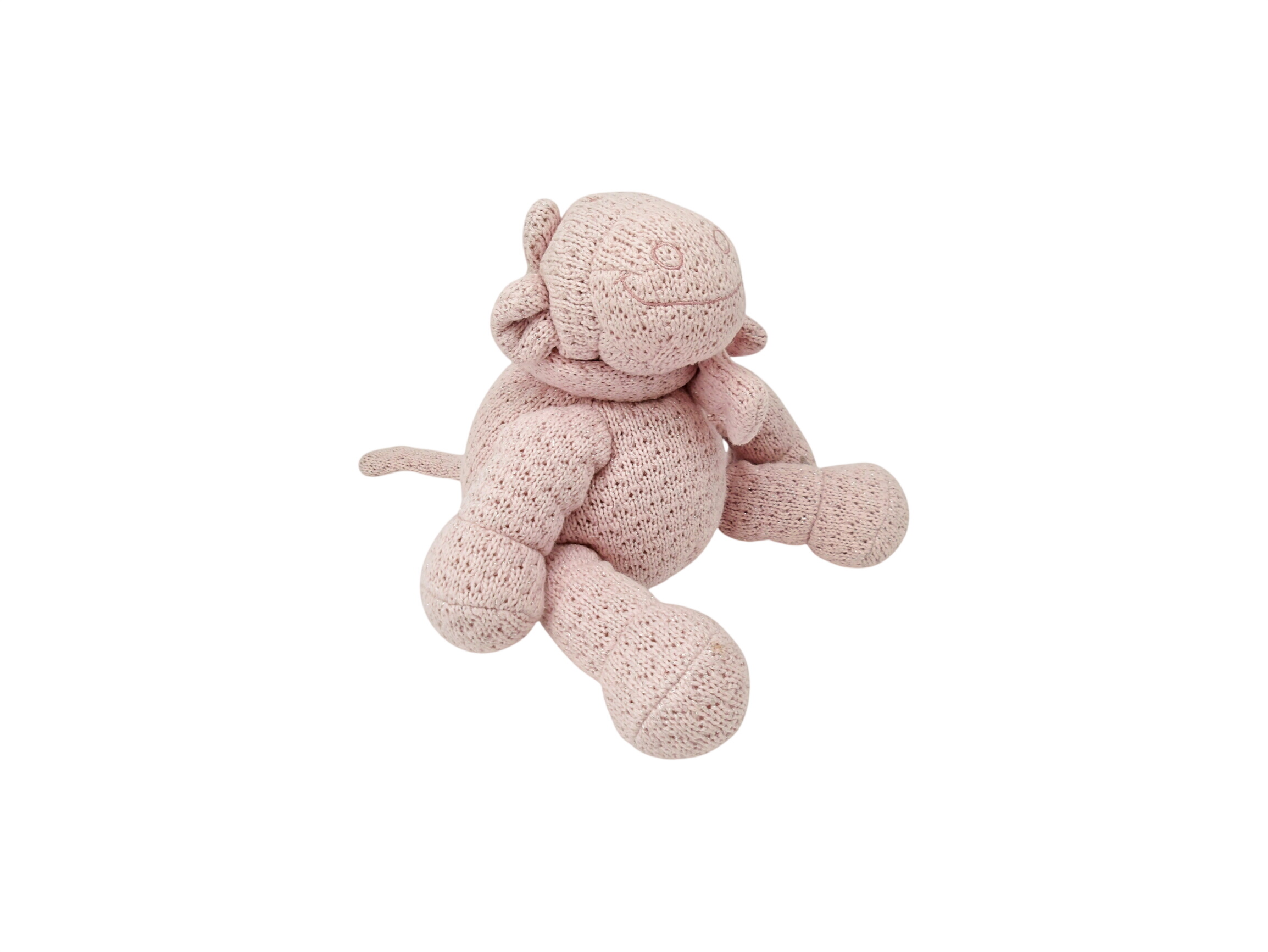 Peluche - Vache Lola tricot Très bon état -  reconditionné disponible sur Label Emmaüs